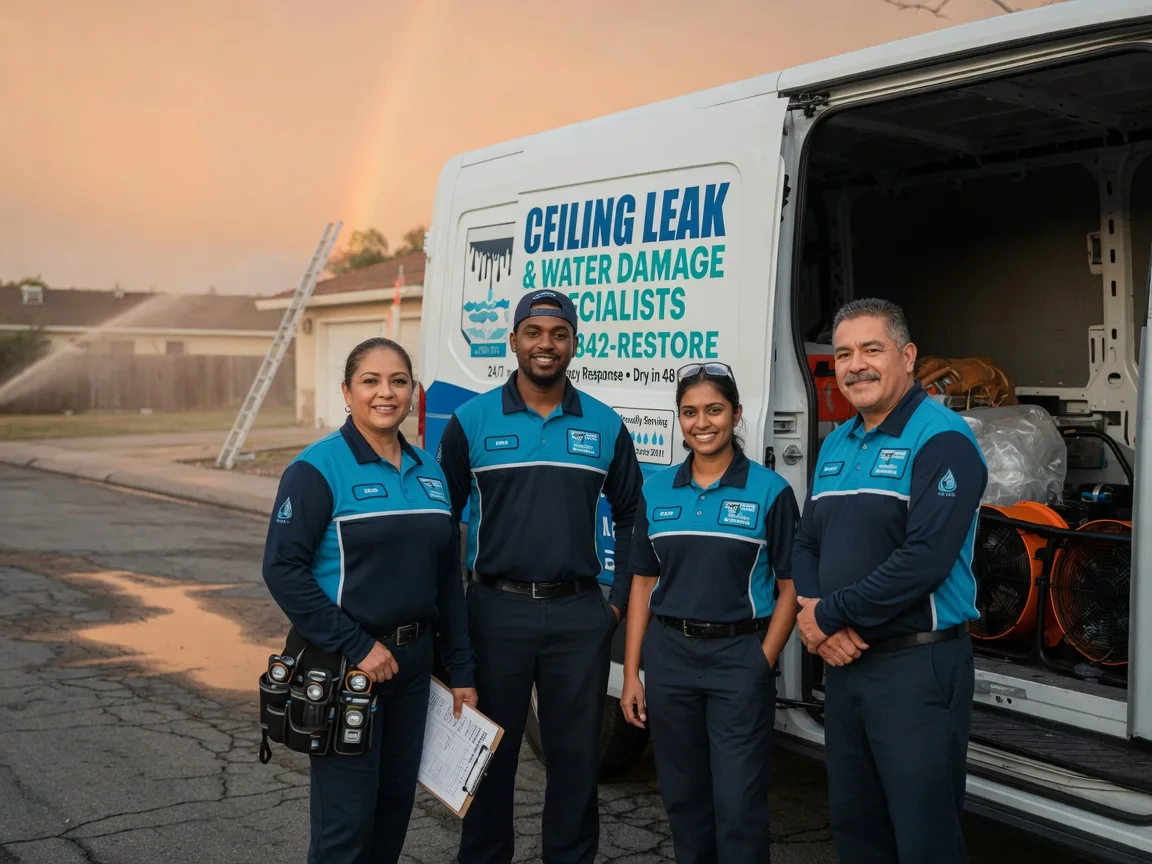 Ceiling Leak Cleanup company in Central Point, OR