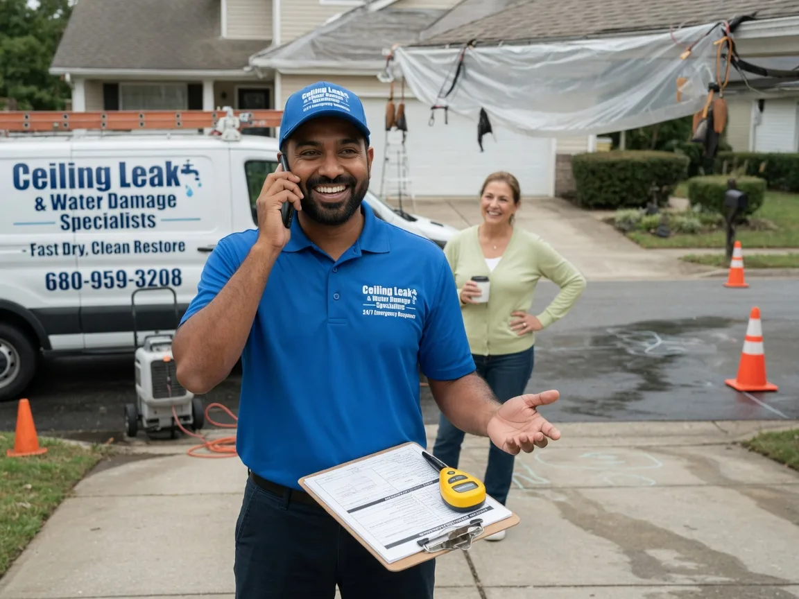 Ceiling Leak Cleanup Central Point, OR FAQs